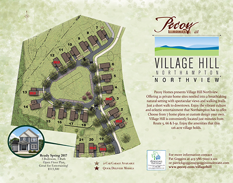 Pecoy at Village Hill Northampton Northview